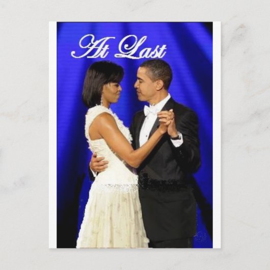 Inaugural Ball Dance Briefkaart (Voorkant)