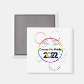 Inaugural Cam Pride Magnet 2022 (Voorkant / Achterkant)