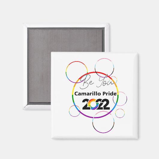 Inaugural Cam Pride Magnet 2022 (Voorkant / Achterkant)