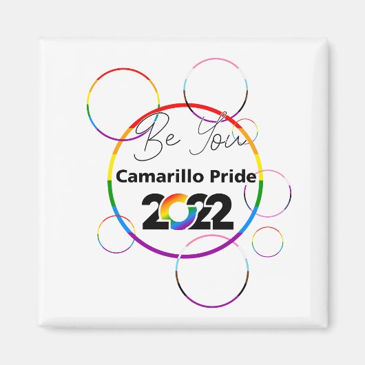 Inaugural Cam Pride Magnet 2022 (Voorkant)
