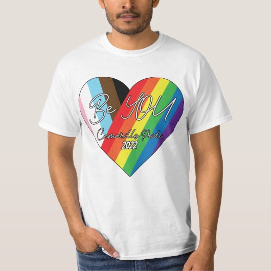 Inaugural Camarillo Pride Swag 3.2022 T-shirt (Voorkant)