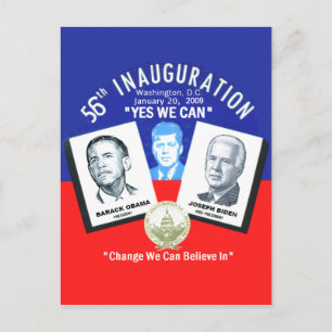 Inaugural JFK Briefkaart