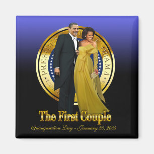 Inaugurale bal - First Couple Magnet