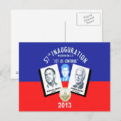Inaugurale Briefkaart 2013 (Voorkant / Achterkant)