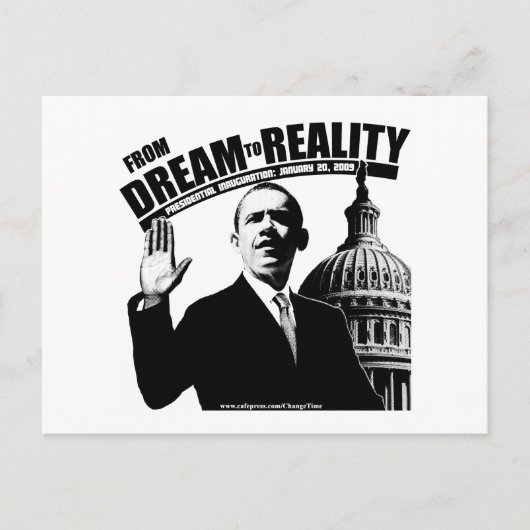 Inaugurale Briefkaarten (Voorkant)