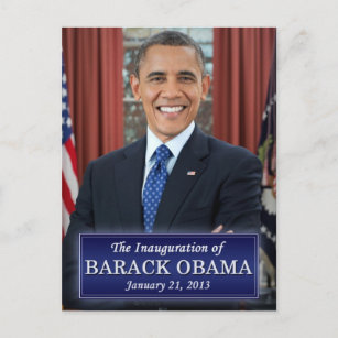 Inauguratie Barack Obama 2013 Briefkaart