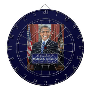 Inauguratie Barack Obama 2013 Dartbord