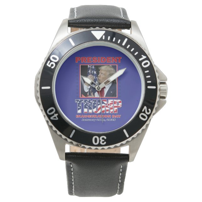 Inauguratie Donald Trump 2025 Horloge (Voorkant)