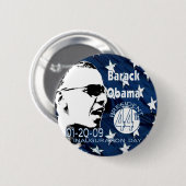 Inauguratie Ronde Button 5,7 Cm (Voorkant /achterkant)