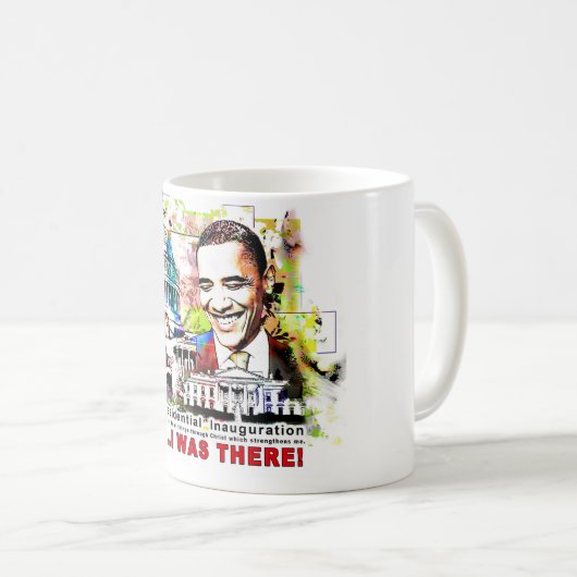 Inauguratie T Coffee Mugs Koffiemok (Voorkant rechts)