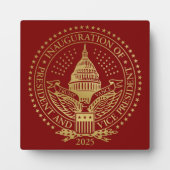 Inauguratie Trump Vance President Logo Fotoplaat (Voorkant)