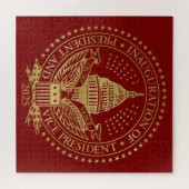 Inauguratie Trump Vance President Logo Legpuzzel (Horizontaal)