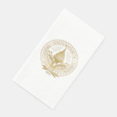 Inauguratie Trump Vance President Logo Servet (Hoek)