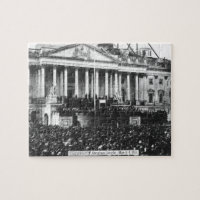 Inauguratie van Abraham Lincoln March 4, 1861