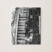Inauguratie van Abraham Lincoln March 4, 1861 Legpuzzel (Verticaal)