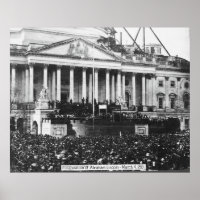 Inauguratie van Abraham Lincoln March 4, 1861