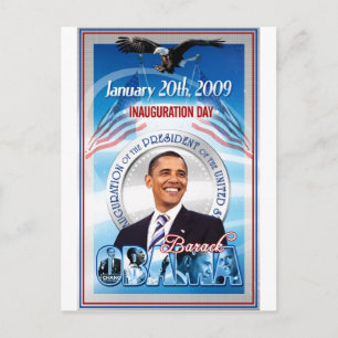 Inauguratie van Barack Obama Briefkaart