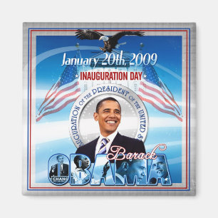 Inauguratie van Barack Obama Magneet