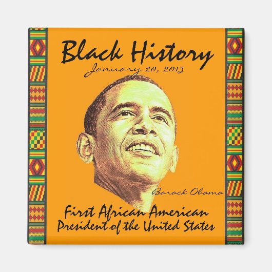 Inauguratie van de presidentsverkiezingen 2013 magneet (Voorkant)