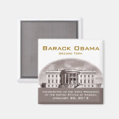 Inauguratie van de presidentsverkiezingen 2013 magneet (Voorkant / Achterkant)