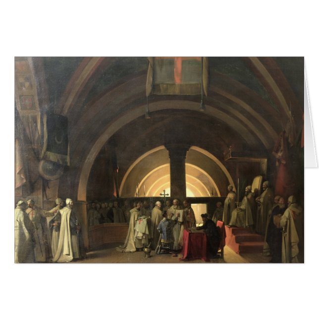 Inauguratie van Jacques de Molay (Voorkant Horizontaal)