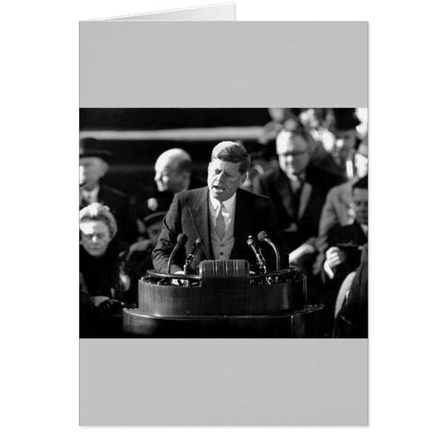Inauguratie van JFK (Voorkant)