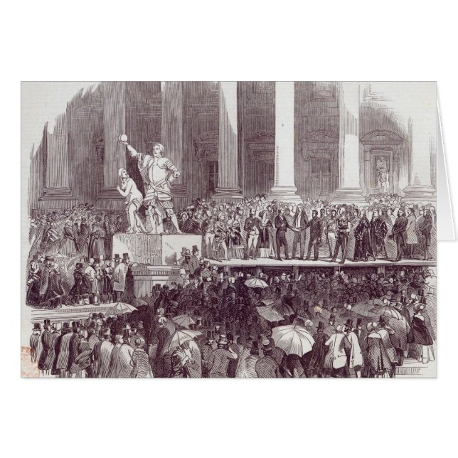 Inauguratie van President Polk: De eed (Voorkant Horizontaal)