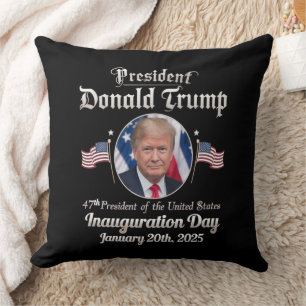 Inauguratie van Trump 2025 47e president van de VS Kussen