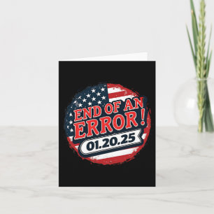 Inauguratiedag 2025 Einde van een fout Anti Trump  Kaart