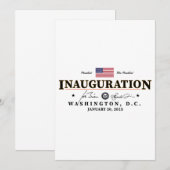 Inauguratiedag 2025 Joe Biden Watch Party Kaart (Voorkant / Achterkant)