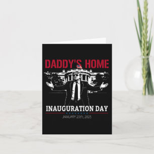 Inauguratiedag 2025 President Donald Trump Kaart