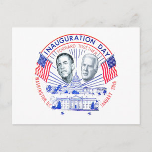 Inauguratiedag Briefkaart