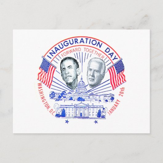 Inauguratiedag Briefkaart (Voorkant)