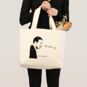 Inauguratiedag Grote Tote Bag (Voorkant (product))