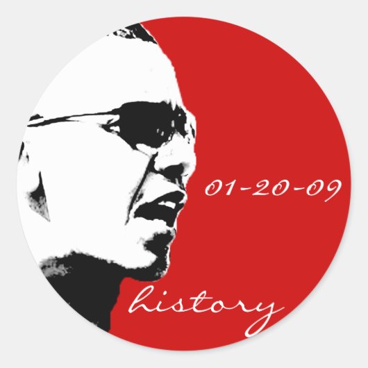 Inauguratiedag Sticker (Voorkant)