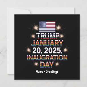 Inauguratiedag Trump 20 januari 2025 Kaart