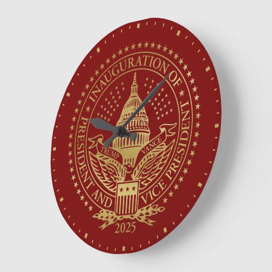 Inauguratiedag Trump Vance 2025 Grote Klok (Hoek)