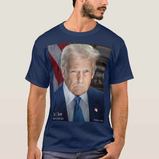 Inauguratiefoto Trump T-shirt (Voorkant)
