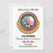 inauguratieviering feestdagenkaart (Voorkant)