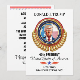 inauguratieviering feestdagenkaart