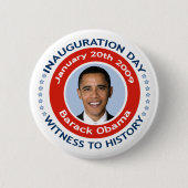 Inauguration Day 2009 Button (Voorkant)