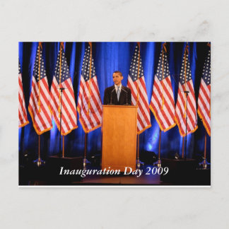 Inauguration Day 2009 Post Card Briefkaart