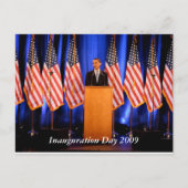 Inauguration Day 2009 Post Card Briefkaart (Voorkant)
