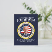 Inauguration day 2021 president Biden Briefkaart (Staand voorkant)