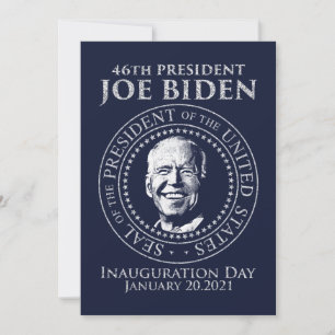 Inauguration day 2021 president Biden Feestdagenkaart