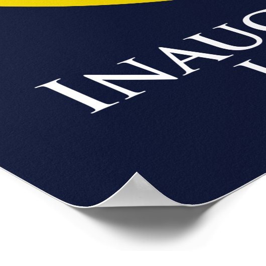 Inauguration day 2021 president Biden Poster (Hoek)