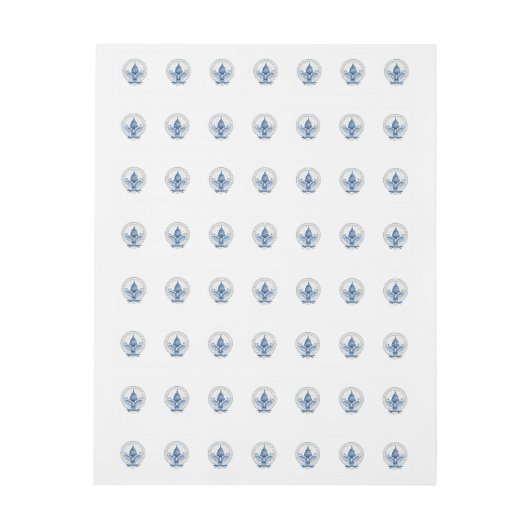 Inauguration Donald Trump Mike Pence 2017 Logo USA Adreslabel Wikkel (Vel)