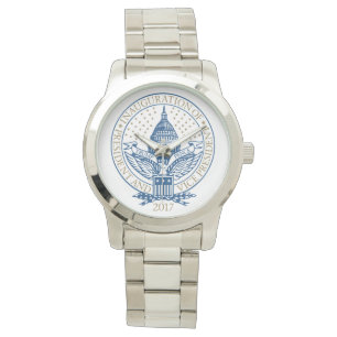 Inauguration Donald Trump Mike Pence 2017 Logo USA Horloge