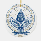 Inauguration Donald Trump Mike Pence 2017 Logo USA Keramisch Ornament (Voorkant)