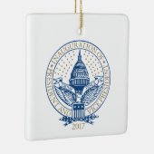 Inauguration Donald Trump Mike Pence 2017 Logo USA Keramisch Ornament (Rechts)